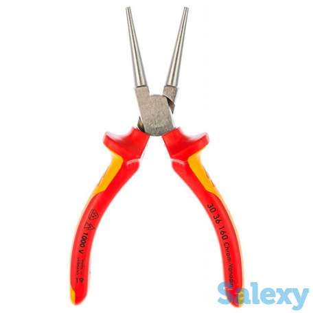 Длинногубцы диэлектрические  vde 1000v 160 мм knipex kn-3036160, фотография 2