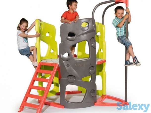 Игровой комплекс башня с горкой SMOBY Франция, фотография 1