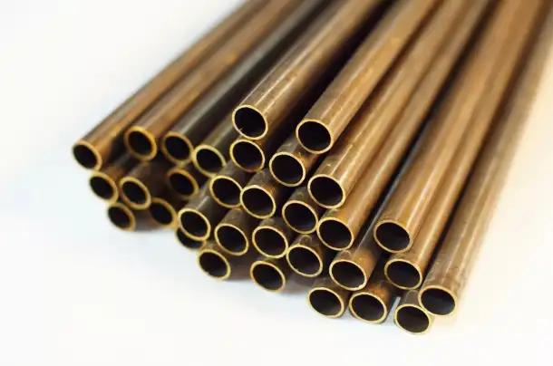 Латунная труба 20 мм, Марка: Л68; Л63; ЛС59-1..., s 0,15-32,5 мм, Вид: полутвердая; мягкая; твердая, фотография 1