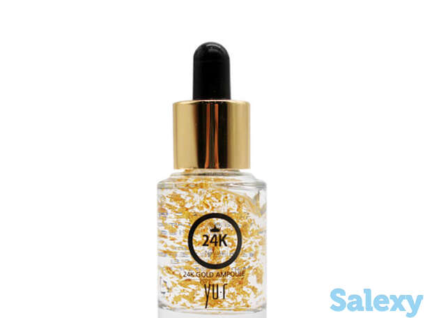 Сыворотка для лица Yu.r Premium 24K Gold Ampoule (15 мл), фотография 1