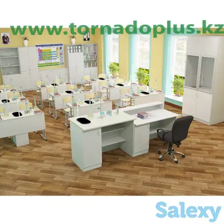 Школьная мебель. Стулья, парты, столы рабочие лабораторные демонстрационные, пеналы в РАССРОЧКУ напрямую с фабрики, фотография 3