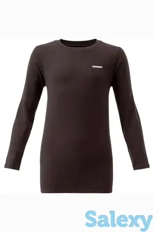 Термокофта goldwin wmn base layer crew black, фотография 14