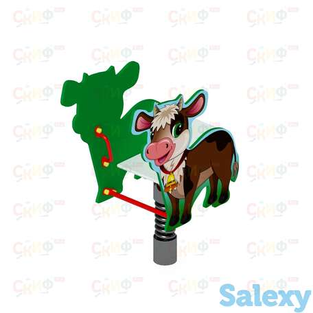 Качалка на пружине бычок ио 22.01.11, фотография 1