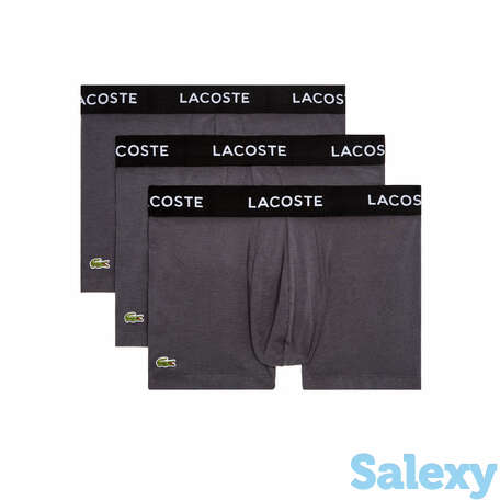 Мужское нижнее бельё lacoste (3 шт.), фотография 1