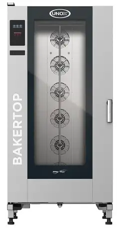 Пароконвектомат UNOX XEBL-16EU-E1RS серии BakerTop MIND.Maps предназначен для приготовления различных блюд, выпечки хлеб, фотография 1