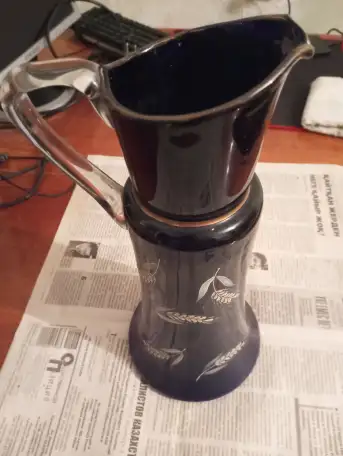 Винтажный кувшин Колоски, фотография 1