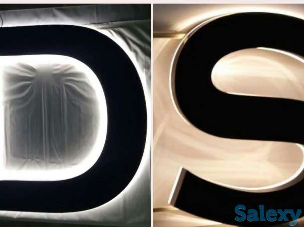 Наружная реклама.Объемные буквы.Крышная установка, фотография 1