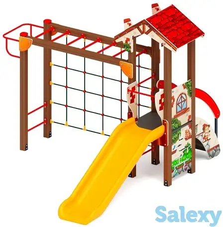 В гостях у сказки горка пластиковая н 900 дик 1.05.01-24, фотография 1