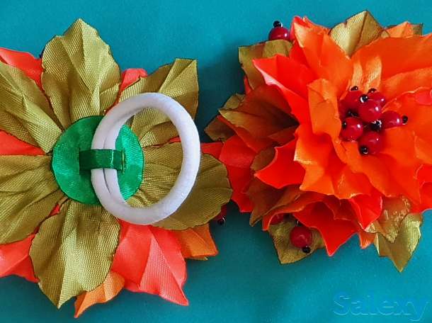 Заколка для волос ручной работы 