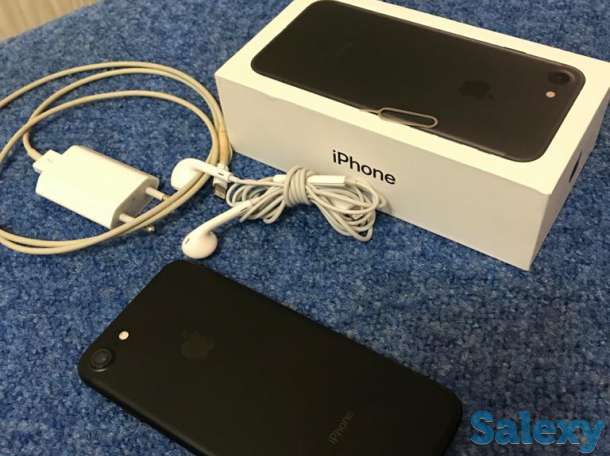 Продам iPhone 7 матовый чёрный, 128gb, фотография 2