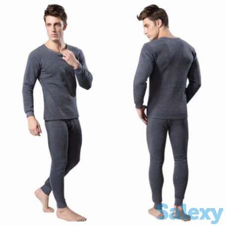 Термобелье с начесом комплект, мужской, фотография 1