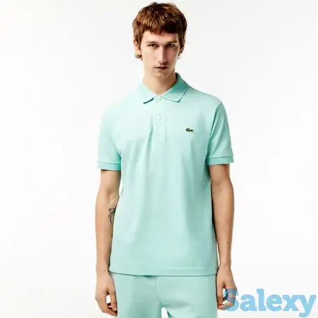 Мужское поло lacoste l1212 classic fit, фотография 1