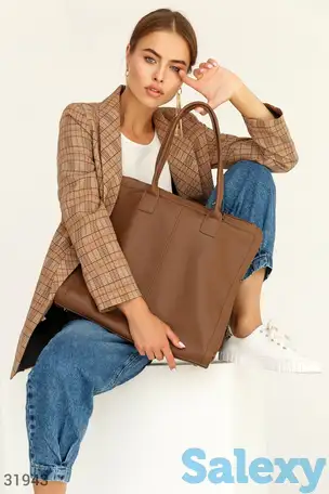 Сумка шоколадного цвета, фотография 1