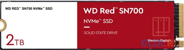 Ssd жесткий диск m.2 2280 2tb red wds200t1r0c wdc, фотография 1