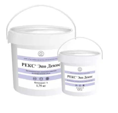 Эпо Декос - ДВУХКОМПОНЕНТНАЯ ЭПОКСИДНАЯ ЗАЩИТНАЯ АНТИКОРРОЗИОННАЯ ЭМАЛЬ, фотография 1