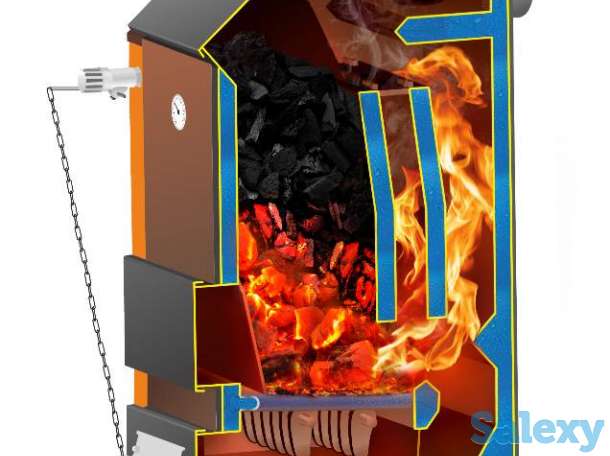 Котел длительного горения Магнум 15 кВт 20квт 30квт, фотография 2