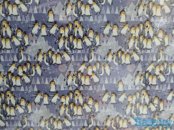 Шторки для душа и ванны, сделано в Турции, пингвины эстетика, фотография 3