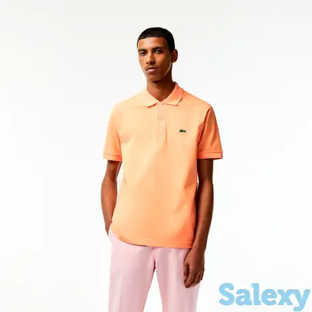 Мужское поло lacoste l1212 classic fit, фотография 1