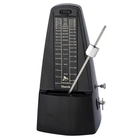 Метроном cherub wsm-330 black, фотография 1