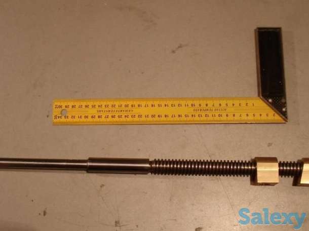 Винт поперечной подачи 6Т12 с гайкой, фотография 1