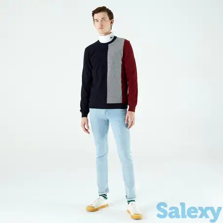 Мужской трикотажный свитер lacoste, фотография 1