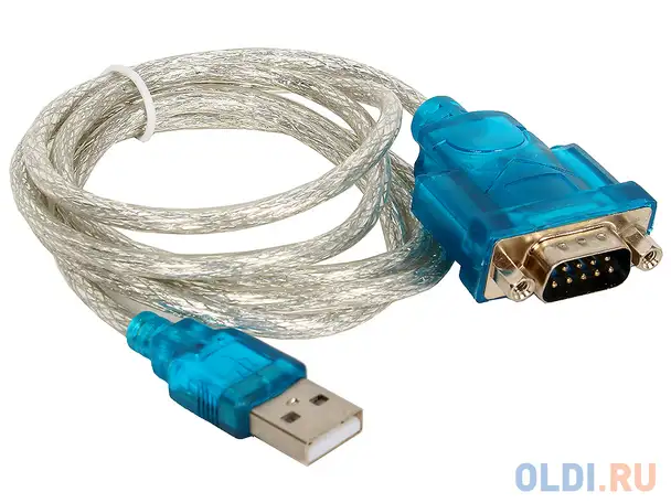 Orient uss-112, кабель-адаптер usb am to rs232 db9m (wch ch340, поддержка, фотография 1