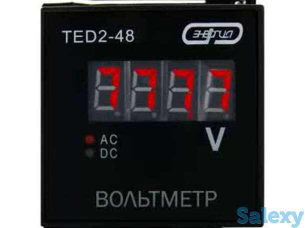 Bольтметр цифровой TED2-48 АС 0-500V Энергия, фотография 1