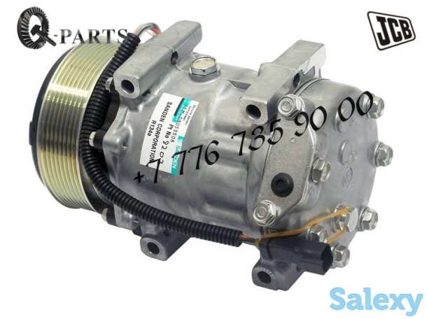 Компрессор кондиционера на экскаватор-погрузчик JCB 3CX и 4CX, фотография 1