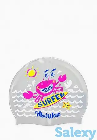 Шапочка для плавания madwave, фотография 1