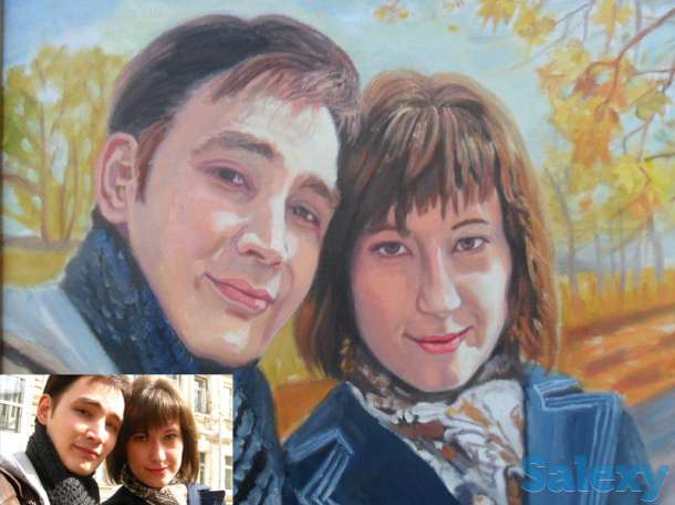 Портреты по фото ручной работы разной техники исполнения., фотография 2