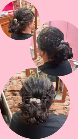 Маникюр, наращивание ногтей, прически, плетение волос, фотография 7