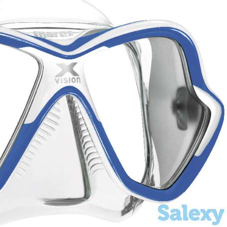 Маска для плавания mares x-vision, для взрослых - ц.обт.черный, ц.р.черный, фотография 2