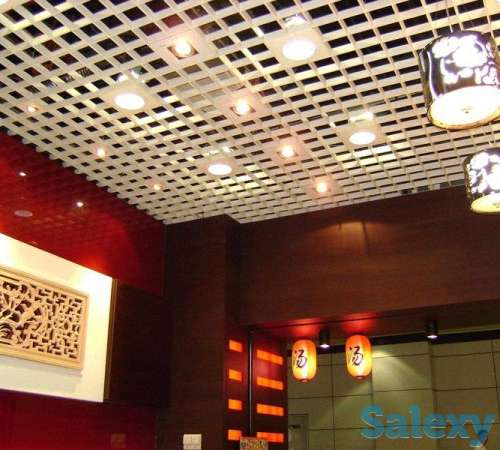 Монтаж подвесного потолка 