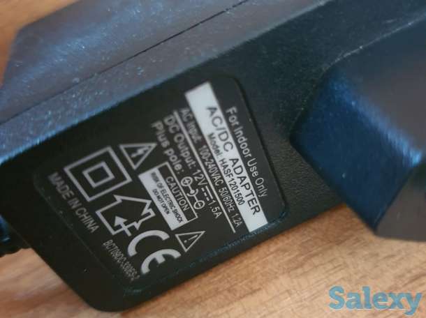 Зарядка адаптер 12V-1.5A блок питания, фотография 2