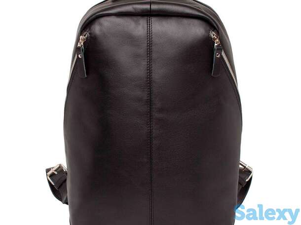 Кожаный рюкзак для ноутбука pensford black, фотография 1