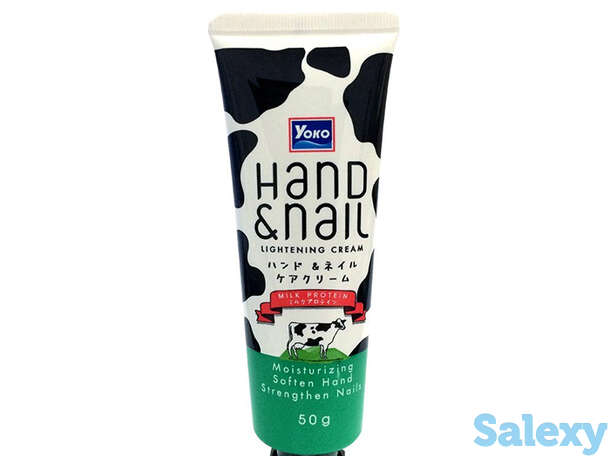 Крем для рук и ногтей yoko milk protein hand & nail cream, фотография 1