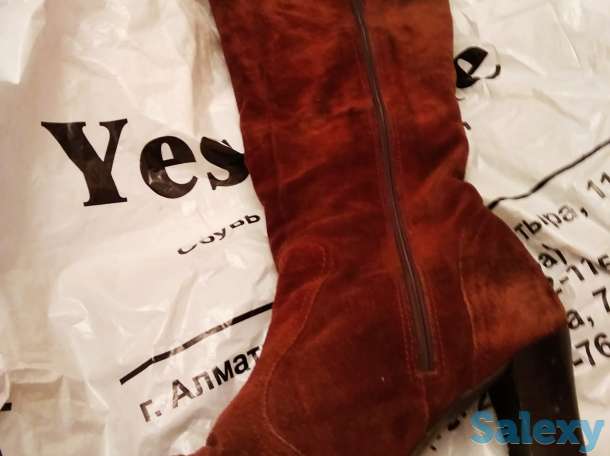 сапоги женские, Италия, в отличном состоянии, фотография 1