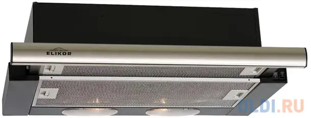Вытяжка встраиваемая elikor интегра 60п-400-в2л черный, фотография 1