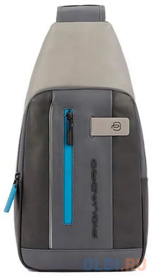Рюкзак слинг мужская piquadro urban ca4536ub00l/ngr черный/серый кожа, фотография 1