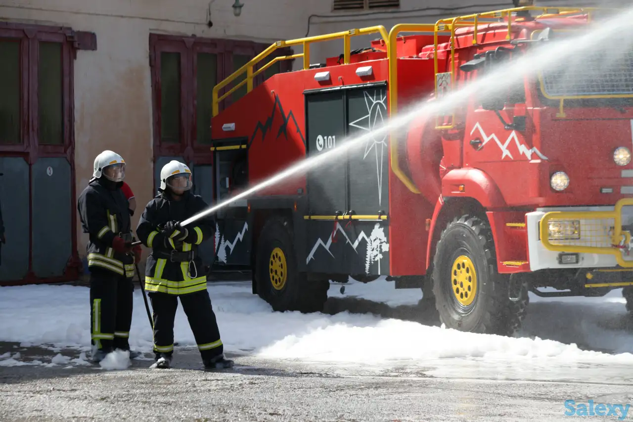 Автоцистерна пожарная АЦ 3,0-50/4 на базовом шасси КамАЗ-43502 «Крона», фотография 17