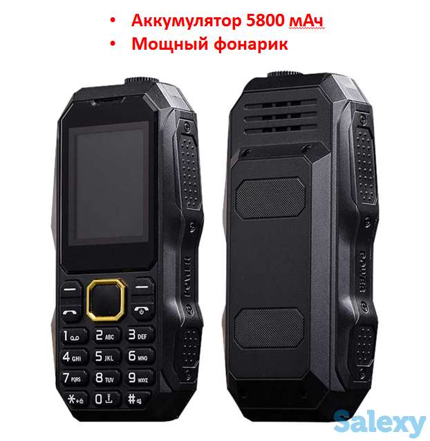 Продам мобильный телефон c мощным аккумулятором и фонариком, W2025, фотография 1