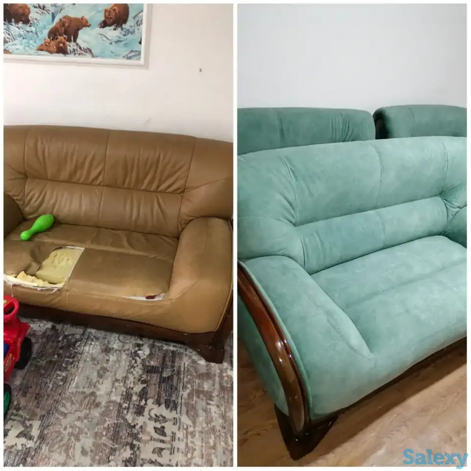 Перетяжка мягкой мебели, фотография 8