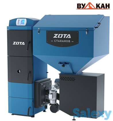 Автоматический угольный котел ZOTA «Стаханов» 15 кВт  25квт 40квт 63квт 100квт, фотография 1