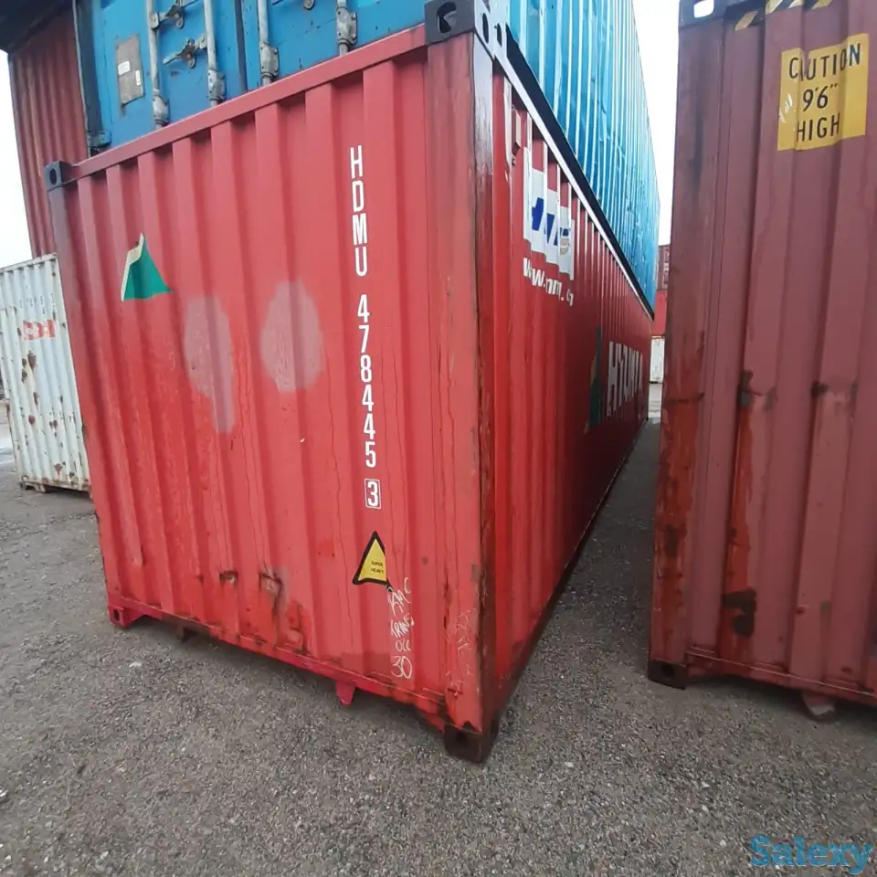 Контейнер 40GP тонн жд, фотография 3