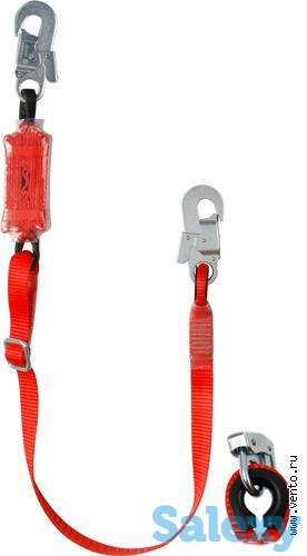 Строп венто ленточный одинарный регулируемый аа11p с амортизатором, фотография 1