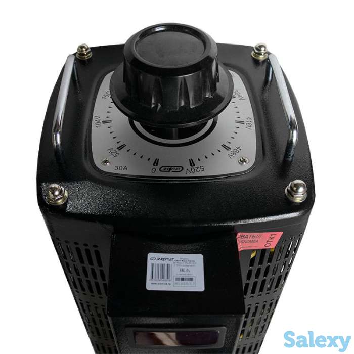 Автотрансформатор (латр) энергия black series tsgc2-30ква 30а (0-520v) трехфазный, фотография 4