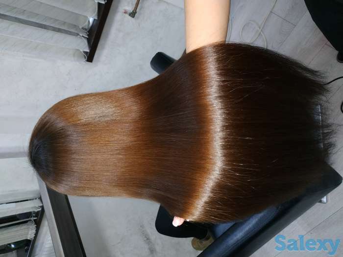 Кератиновое выпрямление, услуги парикмахера, фотография 5