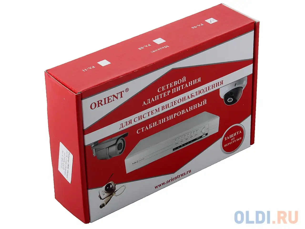 Блок питания orient pa-06, output: 12v dc 3a, защита от кз, фотография 1