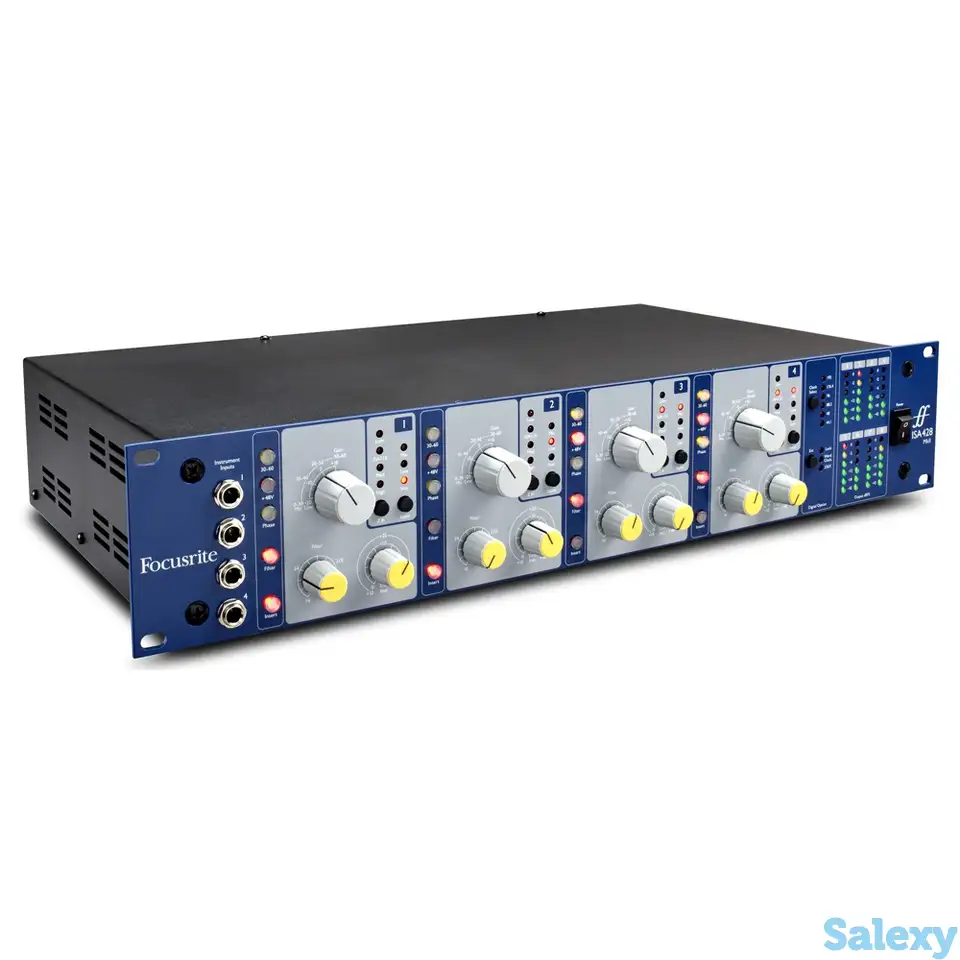 Микрофонный предусилитель focusrite pro isa 428mk2, фотография 1