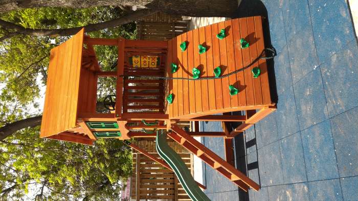 Игровой комплекс из дерева Кедр -Эльф, фотография 3